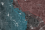Odradne in the Kharkiv region on the map. (Source: UNITED24 Media/Oleksandr Manukians)