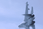 Russian Su-27 meters away from RAF RC-135W Rivet Joint, May 20, 2026. (Source: DefenceHQ/X)