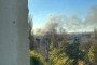 Smoke rises following a missile strike on the Energia plant in Yelets, Russia’s Lipetsk region, October 25, 2026. (Source: Exilenova+)