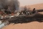 Wreckage of a Russian-operated Mi-24 helicopter after it was reportedly shot down near Gao, Mali, during fighting involving Tuareg-led FLA rebels. (Source: Paweł Wójcik)