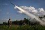 Soldiers from the 148th Separate Artillery Zhytomyr Brigade of the Ukrainian Airborne Forces fire missiles from a BM-21 Grad MLR in the Oleksandrivka sector, Dnipropetrovsk region, Ukraine, on June 22, 2026. Illustrative photo. (Source: Getty Images)
