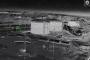 Drone footage captures the targeting of fuel storage tanks at the Marine Oil Terminal in temporarily occupied Feodosiia, Crimea. (Source: 9th Kairos Battalion of the 414th Separate Brigade)