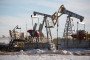 Oil pumping jacks, also known as “nodding donkeys”, operate in an oilfield near Almetyevsk, Tatarstan, Russia, on March 11, 2020. (Source: Getty Images)
