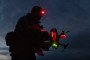 A soldier of the Unmanned Systems Forces prepares a drone “Salut” for flight by connecting cables to the system on March 31, 2026 in Kharkiv, Ukraine. Illustrative photo. (Source: Getty Images)