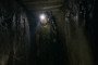 Ukrainian soldier of the 47th Separate Mechanized Brigade seen inside forward infantry positions dug underground near the border with Russia on August 28, 2026, in the Sumy region, Ukraine.