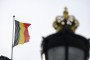 The Belgian flag flies above the Brussels Royal Palace in Brussels, Belgium. (Source: Getty Images)