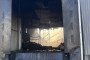 A YASNO warehouse damaged by fire following a Russian attack. (Source: Serhii Kovalenko)