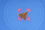 Illustration of a Shahed-type drone being detected by an acoustic surveillance system. (Source: UNITED24 Media)