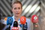 Kaja Kallas, the EU’s High Representative for Foreign Affairs, is giving an interview in the hallway of the European Council ahead of the meeting of the foreign ministers of the EU member states. (Source: Getty Images)