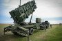 A Patriot rocket launcher system of the Romanian army is on the static display during an army drill at the Capu Midia military shooting range next to the Black Sea November 15, 2023. (Source: Getty Imag