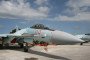 Illustrative image of a Russian Su-35 fighter jet at Hmeimim Air Base in Syria on May 4, 2016. (Source: Getty Images)