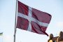 The Danish flag. (Source: Getty Images)