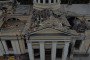 The Transfiguration Cathedral heavily damaged by Russian missile on July 23, 2023 in Odesa, Ukraine. (Source: Getty Images)