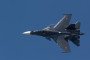 Russian Navy Su-30SM fighter jet performs a demonstration flight during the MAKS-2015 airshow near Zhukovsky, Moscow region, Russia. (Source: Getty Images)