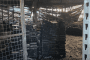 Burned stacks of books inside the Ranok publishing warehouse in Kharkiv after a Russian strike on August 1, 2026. (Source: Yuliya Vernyhora/Instagram)