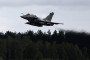 A French Rafale fighter jet takes off during a joint mission with Polish F16s at an air base in Minsk Mazowiecki on September 17, 2025. Illustrative photo. (Source: Getty Images)