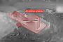 Thermal footage highlights a targeted air defense position, identified as an S-300 system, during a precision strike. (Source: IDF)