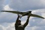 A serviceman of the State Border Guard Service of Ukraine launches an UAV for a patrol flight along the Ukraine-Belarus border in Chernigiv region on June 1, 2026, amid the Russian invasion of Ukraine. Illustrative photo. (Source: Getty Images)