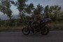 A Ukrainian serviceman rides a motorcycle in the Donetsk region amid Russia’s full-scale invasion of Ukraine. (Source: Getty Images)