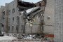 Part of the second and third floors of a military building collapsed following an explosion in Sertolovo, Leningrad region, on February 17, 2026. (Source: Astra)