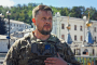 Brigadier General Andrii Biletsky standing in Sviatohirsk, Donetsk region, September 2026.
