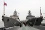 Illustrative image. Flagships of the Russian Caspian Fleet. (Source: Russian media)