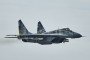 A Ukrainian MiG-29 performs a combat mission over eastern Ukraine on August 1, 2023. (Source: Getty Images)
