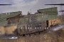 Russian MTU-20 bridge layer targeted by Ukrainian FPV drone near Pokrovsk, November 2025. (Source: Svoboda Battalion)
