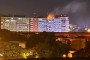 Aftermath of a Russian drone strike on an apartment building in Romania, May 29, 2026. (Source: sternenko/X)