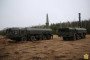 Russian Iskander ballistic missile launcher in Belarusian service, 2023.