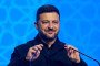 Volodymyr Zelenskyy, the President of Ukraine, speaks at the Defence Industry Forum during the 2026 NATO Ankara Summit in Ankara, Türkiye. (Source: Getty Images)