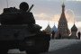 WWII-era Soviet T-34 tank stands at the Red square in Moscow. (Source: Getty Images)