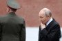 Russian leader Vladimir Putin arrives to lay a wreath during a ceremony at the Unknown Tomb on June 22, 2026, in Moscow, Russia.