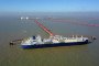 Yamal LNG Project Ice-Breaking LNG Carrier “Vladimir Rusanov” from Russia’s Arctic region is delivered to PetroChina’s Rudong terminal on July 19, 2018 in Nantong, Jiangsu Province of China. (Source: Getty Images)