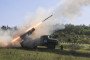 Soldiers of the 30th Prince Konstanty Ostrogski Mechanized Brigade fire a missile from a BM-21 Grad multiple rocket launcher at the positions of Russian troops in the Donetsk direction, Ukraine, on June 3, 2025. (Source: Getty Images)