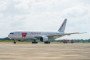 A Red Wings Boeing 777 at Mattala International Airport in Sri Lanka, December 29, 2022. According to Ukraine's Foreign Intelligence Service, only one of the airline's three Boeing 777 aircraft remains in regular scheduled service. (Source: Getty Images)