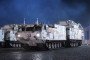 Russian Arctic-configured Tor-M2DT surface-to-air missile systems on DT-30 tracked platforms during a military parade. (Photo: Russian media)