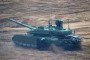 Russian T-90M main battle tank during military exercises in 2017.