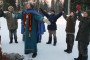 Inhabitants of Sun City in eastern Siberia pray. (Source: Getty Images)