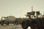 Column of Ukrainian unmanned ground vehicles on the Khreshchatyk in central Kyiv, August 24, 2026.