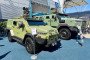 Ukrainian Armor unveils its new Saigak-1 light armored vehicle and Varta-3 personnel carrier during MSPO-2026. (Source: Ukrainian Armor)