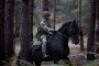 Household Cavalry Mounted Regiment serviceman during the combat capability experiment at the Barossa training area in Sandhurst, September 23, 2026.
