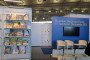 Ukraine’s National Stand at the 2026 Frankfurt Book Fair features books damaged by Russian attacks alongside works from Ukrainian publishers. (Source: RNK-Ranok Publishing Corporation Press Center)