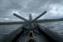 HX-2 strike drone launched from a fast assault boat during maritime tests, May 2026. (Source: Helsing)