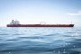 The oil tanker “Kira K,” identified by Greenpeace as part of Russia’s shadow fleet, is sailing off the German coast near Fehmarn. (Source: Getty Images)