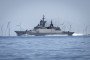 The Russian corvette "Sobrasitelny," with the identification number 531, is sailing near the oil tanker "Kira K" in the Baltic Sea. Illustrative photo. (Source: Getty Images)