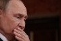 Russian leader Vladimir Putin speaks during his press conference on October 10, 2025, in Dushanbe, Tajikistan.