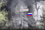 Ukrainian forces destroyed a Russian T-72 tank and D-30 howitzer in the Donbas. (Source: Ukraine’s 40th Separate Marine Brigade)