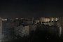 Residential buildings stand largely dark during a widespread power outage in temporarily occupied Crimea on October 24, 2026. (Source: Exilenova+)