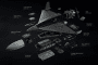 Exploded-view render of a Shahed-style drone showing internal components and supply-chain elements used in long-range UAV production. (Source: UNITED24 Media)